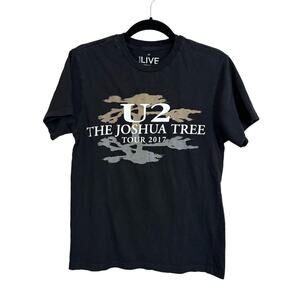 U2 The Joshua Tree Tour 2017 T-Shirt Black Medium